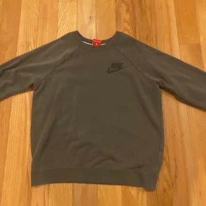 Green Nike Crewneck